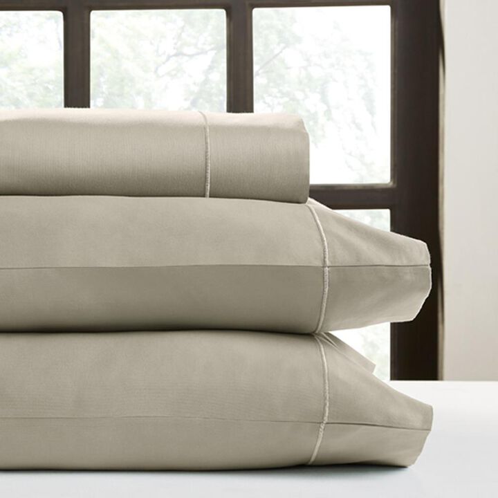 Perthshire Platinum Concepts 1000 Thread Count Solid Sateen Sheet - 4 Piece Set