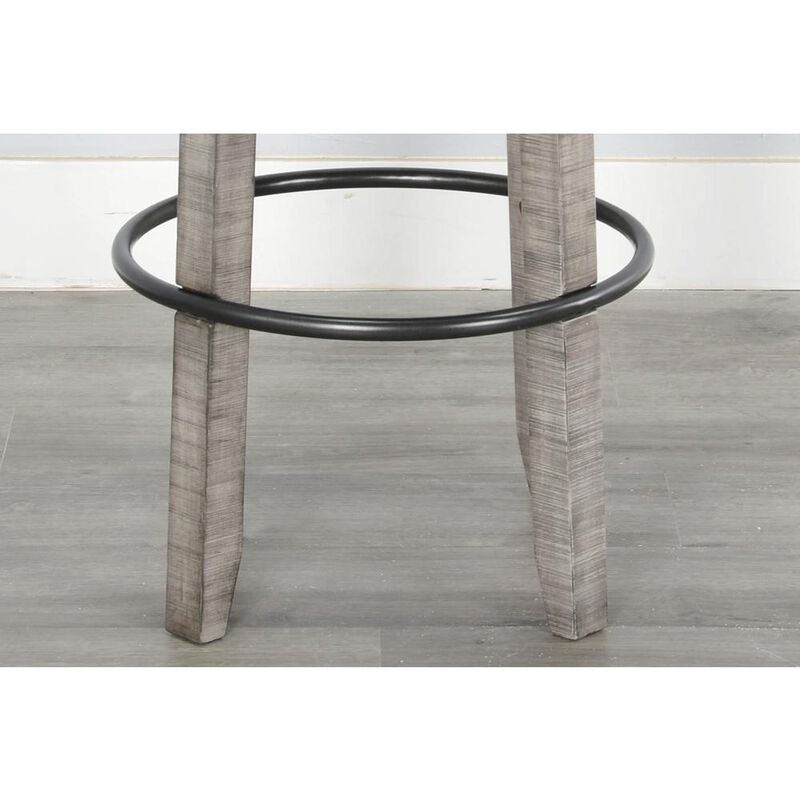Sunny Designs Bar Swivel Stool, Cushion Seat