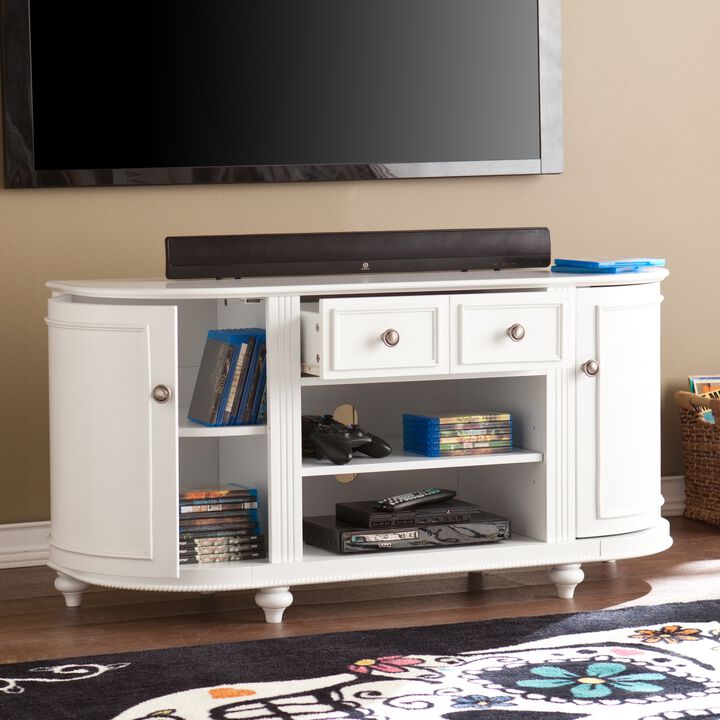Southern Enterprises Inc. Dandridge TV/Media Stand - White