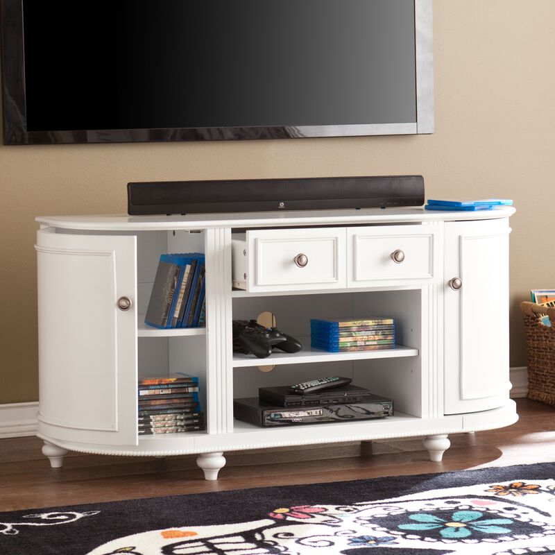 Southern Enterprises Inc. Dandridge TV/Media Stand - White