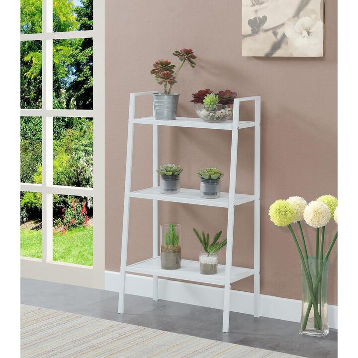 Convenience Concepts Designs2Go 3 Tier Metal Plant Stand White