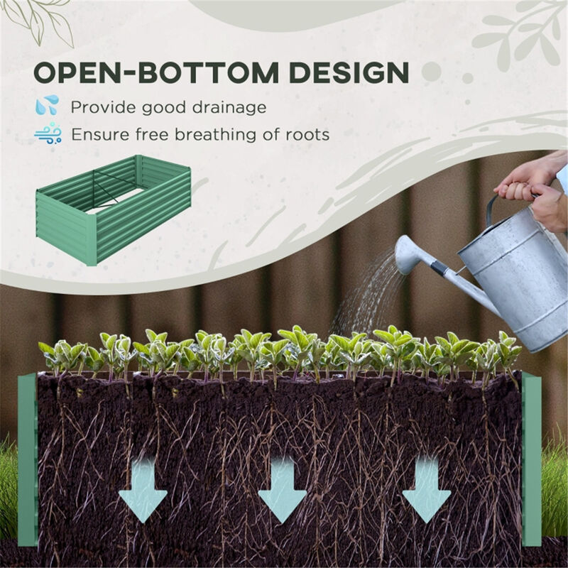 Outdoor Planter Box for Gardening and Planting Needs