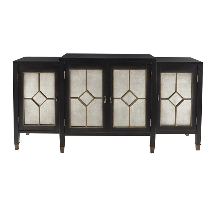 Gracie Mills Naida Elegant Buffet Server with Storage