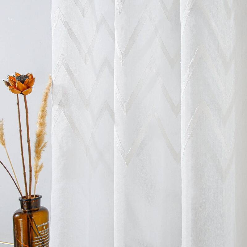 Dolce Mela Sheer Curtains Panel