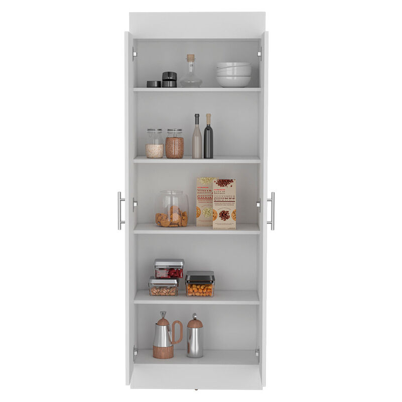 Pantry Cabinet Clinton, kitchen, White