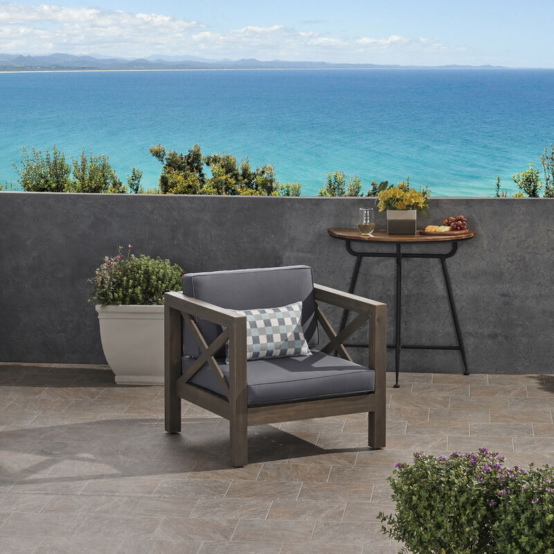 Modern Outdoor Club Chair Arm Chair