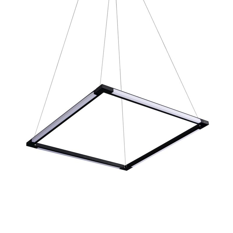 VONN Lighting Integrated LED Height Adjustable Square Chandelier