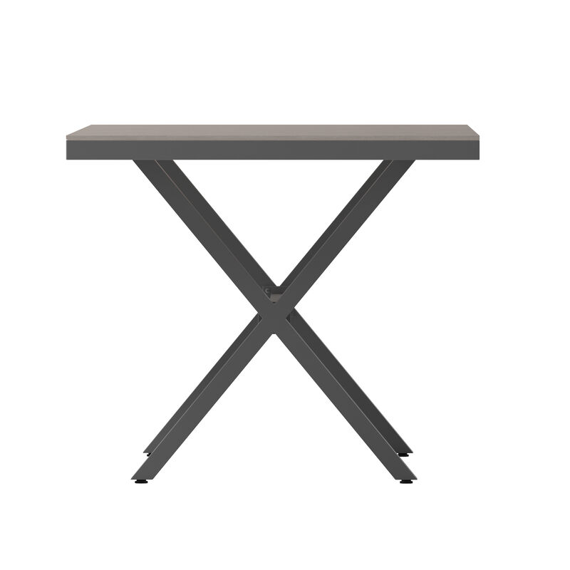 Faux Teak Restaurant Table