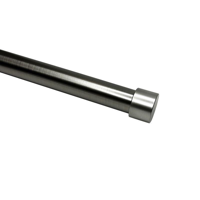 Esencial Kepi Curtain Rod Set, Adjustable Length From 36" to 72"