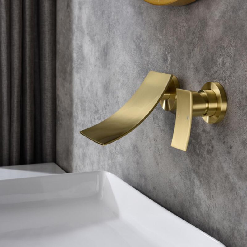 Wall Mounted Bathroom Waterfall Faucet Modern & Stylish Design