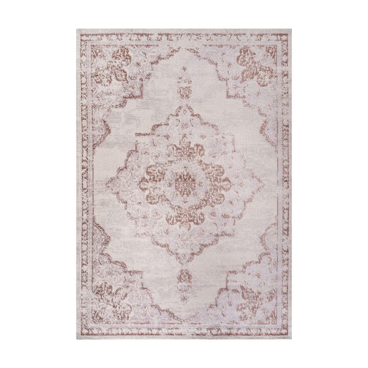Alhambra Ornate Medallion Modern Area Rug
