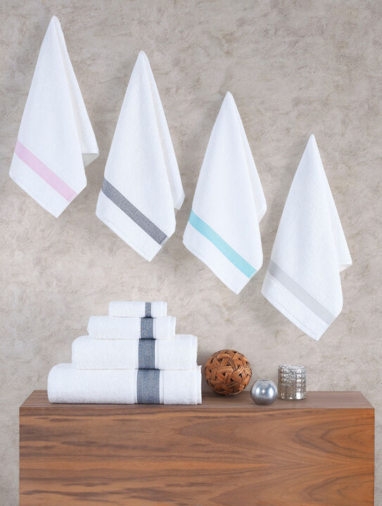 Brooks Brothers Ottoman Rolls 3 pcs Towel Set