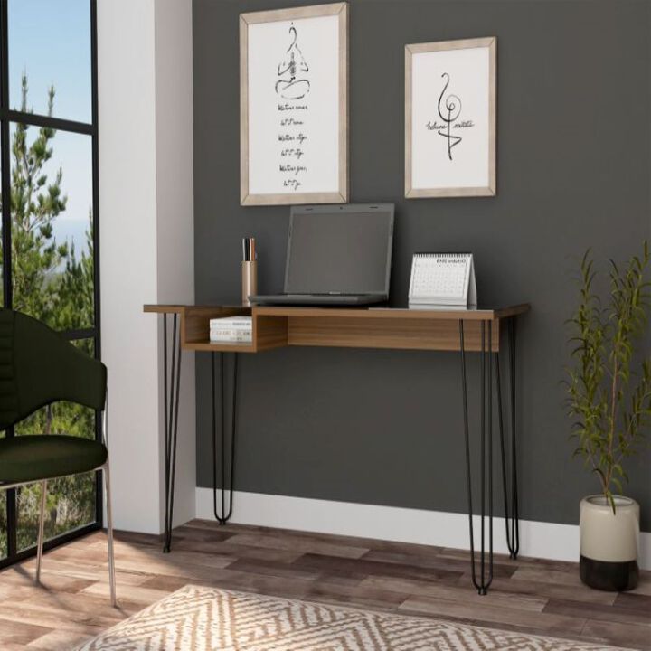 Desk Rolo140, Office, Mahogany