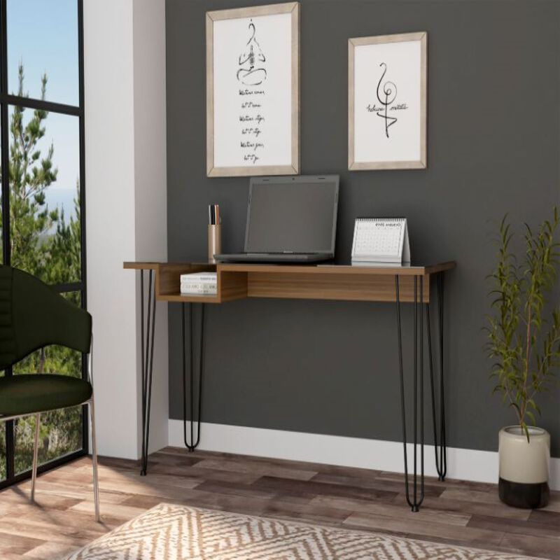 Desk Rolo140, Office, Mahogany