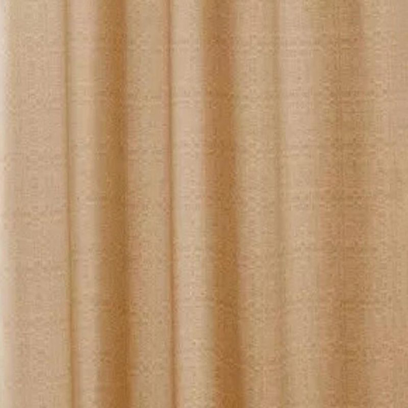 Pawleys Island Sunbrella Outdoor Gazebo Grommeted Textured Curtain Panel - 50"x84", Linen/Sesame