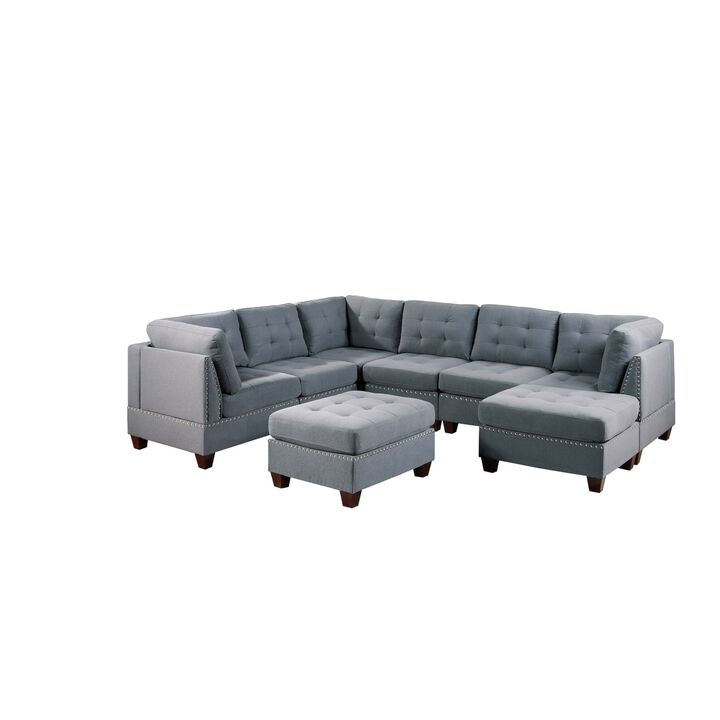 9-Piece Modular Sectional Living Room Set