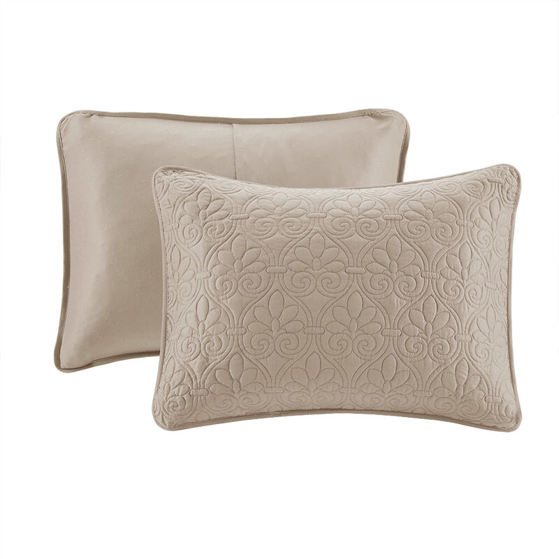 Gracie Mills Sandy Reversible Bedspread Set with Classic Stitch Pattern