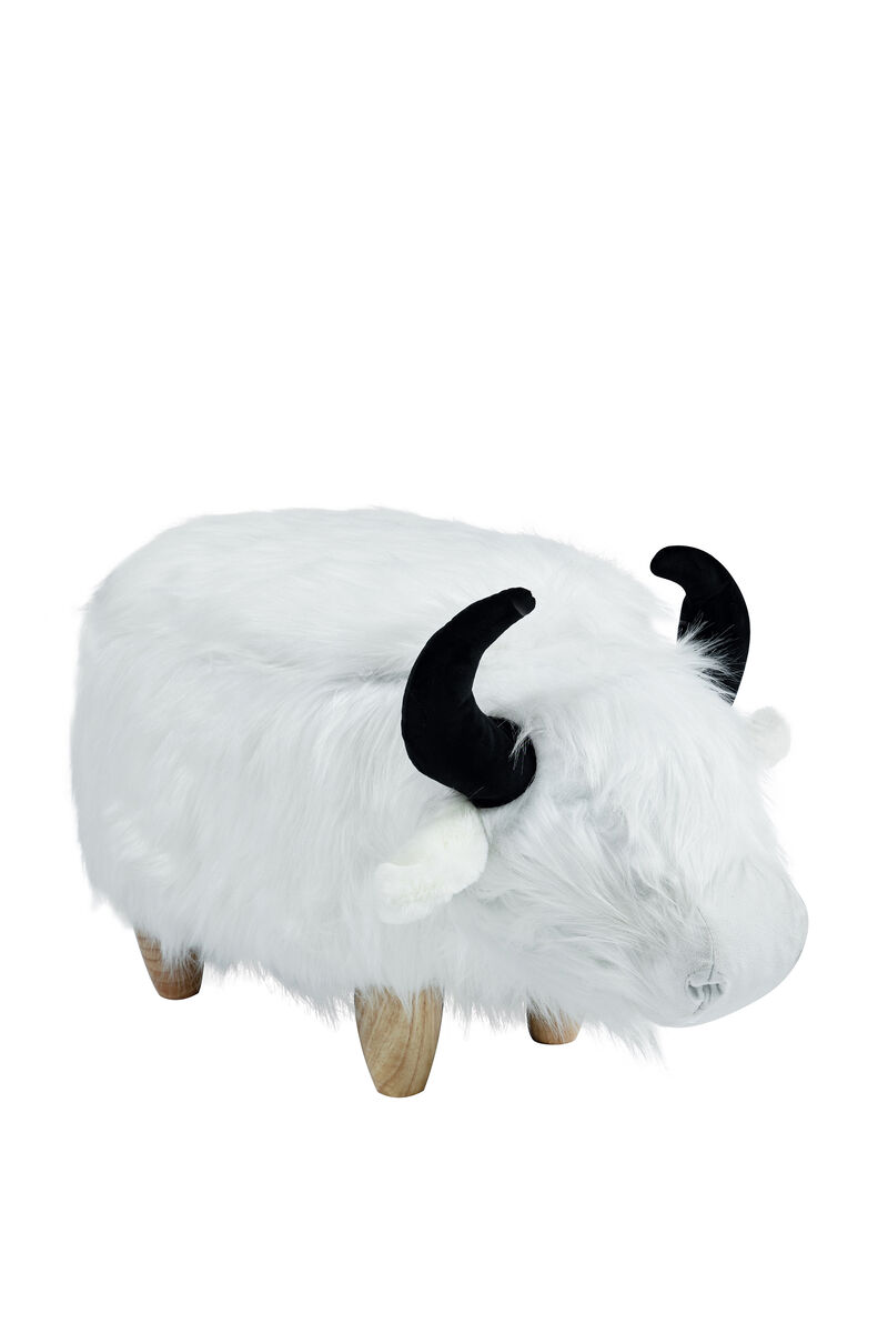 Cow Animal Storage Ottoman