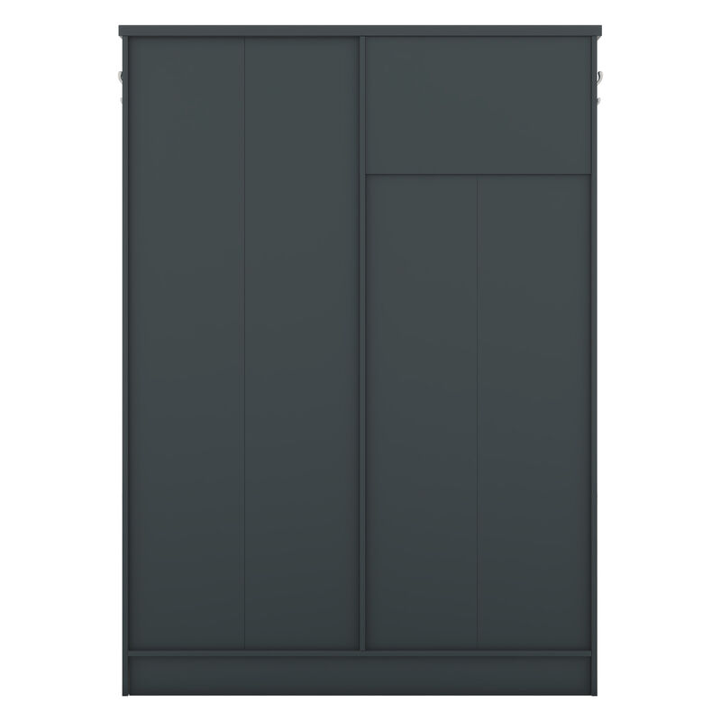 Merax Elegant Hallway Hall Tree Shoe Cabinet with Bench