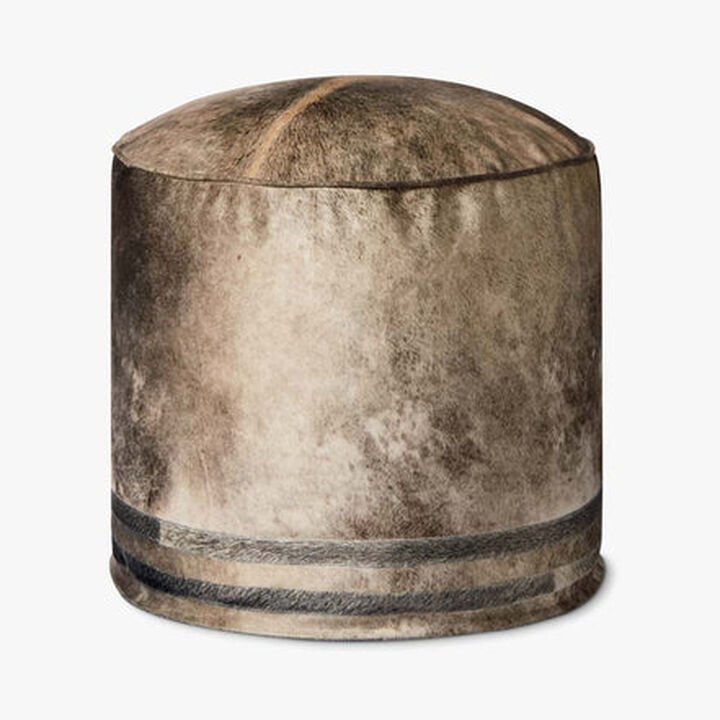 Poufs PF0001 Beige 20"W x 20"D x 20"H