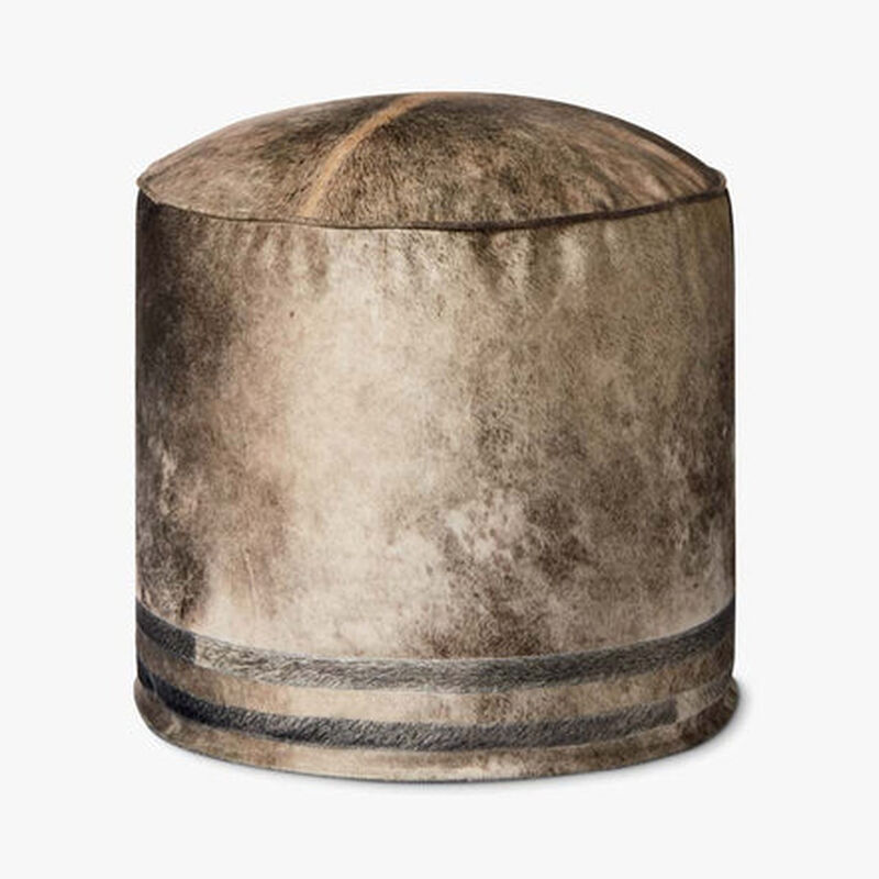 Poufs PF0001 Beige 20"W x 20"D x 20"H