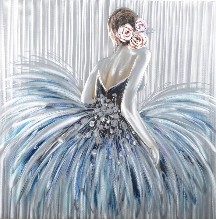 Blue Ballet Dancer