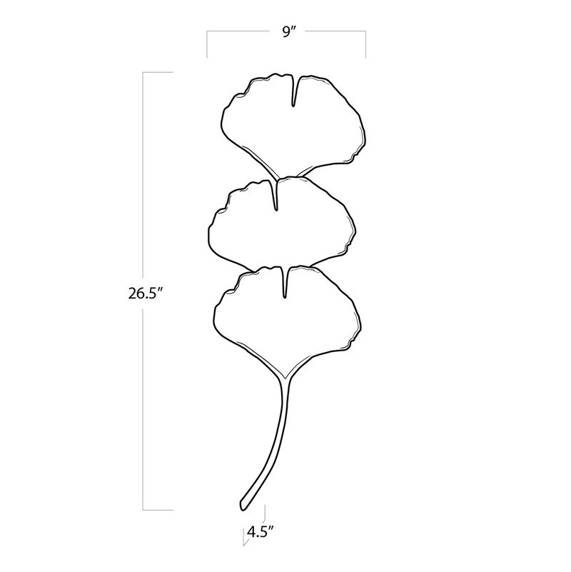 Ginkgo Sconce