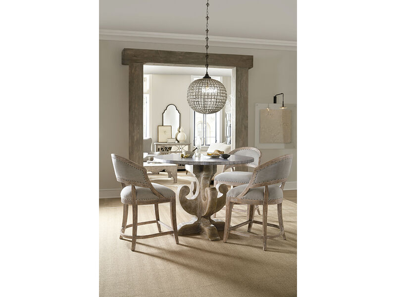 Boheme Garnier Barrel Back Counter Stool