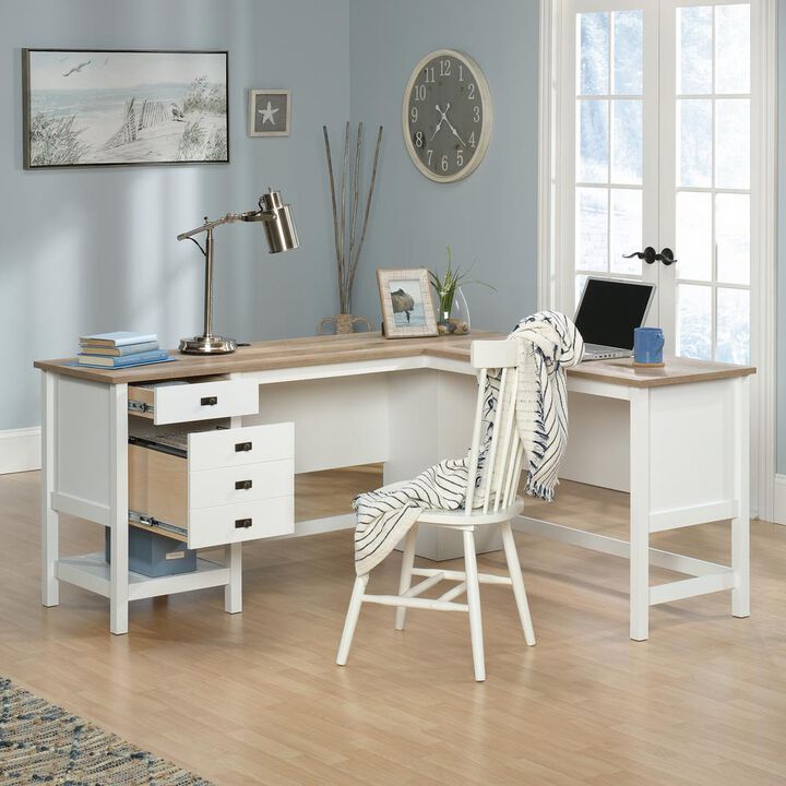 Sauder Cottage Road L Desk Sw