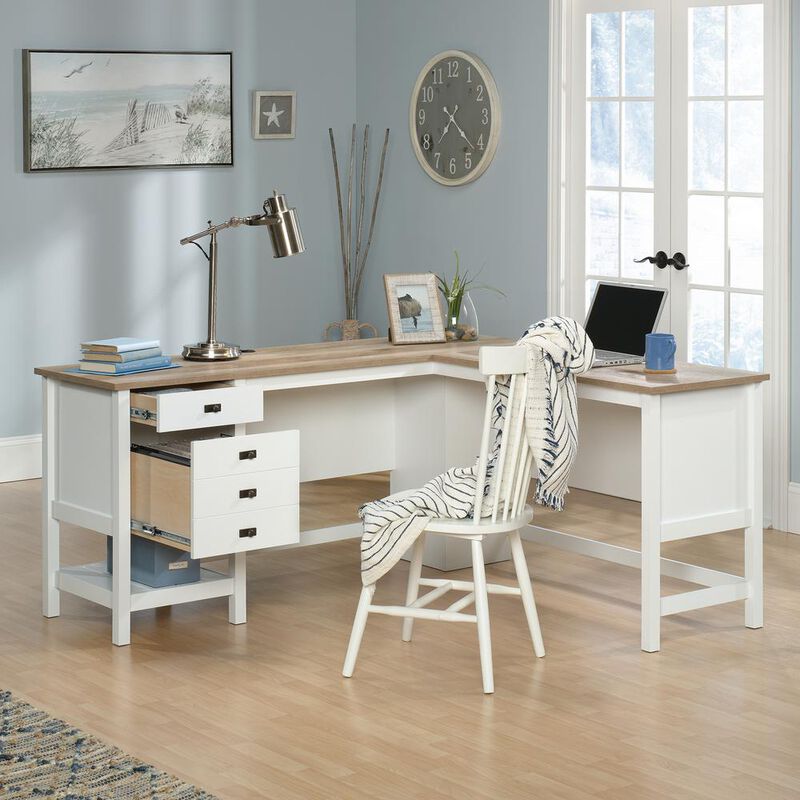 Sauder Cottage Road L Desk Sw