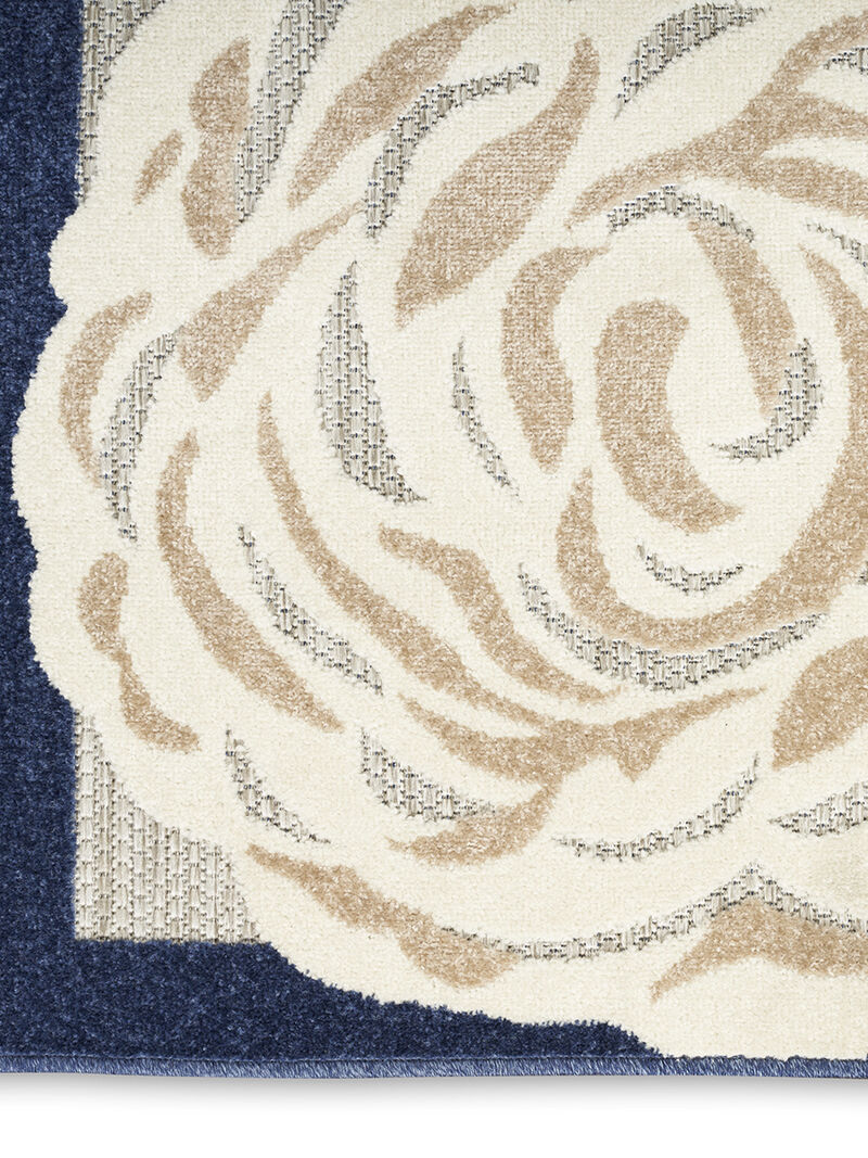 Aloha ALH32 Blue/Gray 6' x 9' Rug