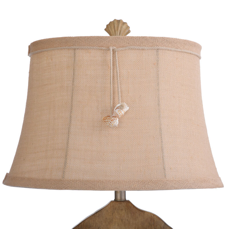 Large Sand Dollar Table Lamp (Set of 2)