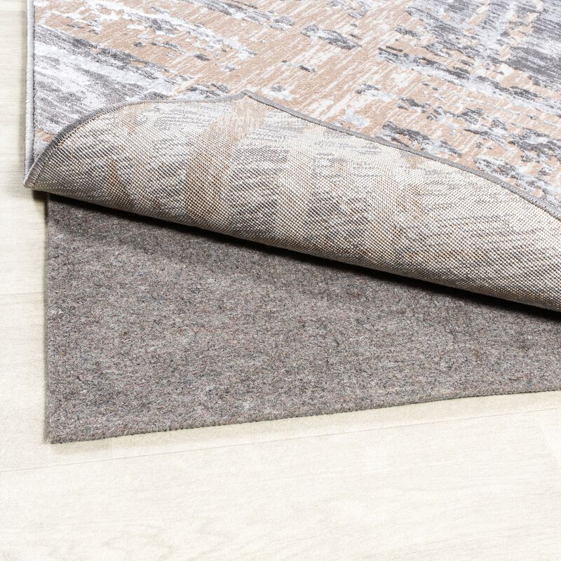 Comfort Plus Gray/Brown 2 ft. x 10 ft. Rug Pad