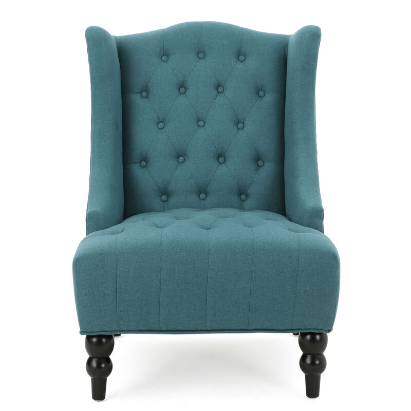 Merax Upholstered Wingback Accent Chair