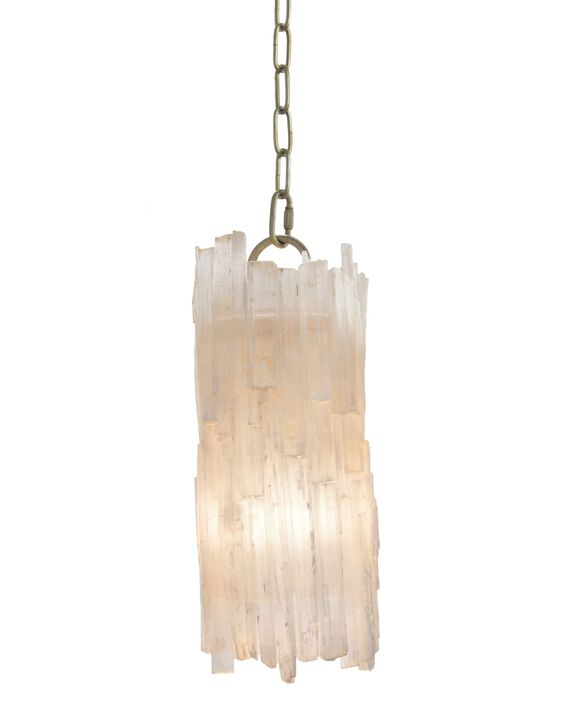 Natural Selenite Pendant