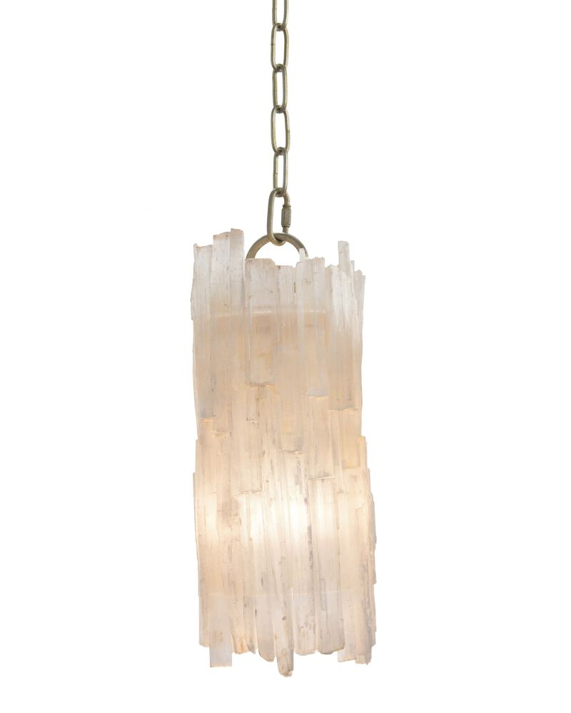 Natural Selenite Pendant