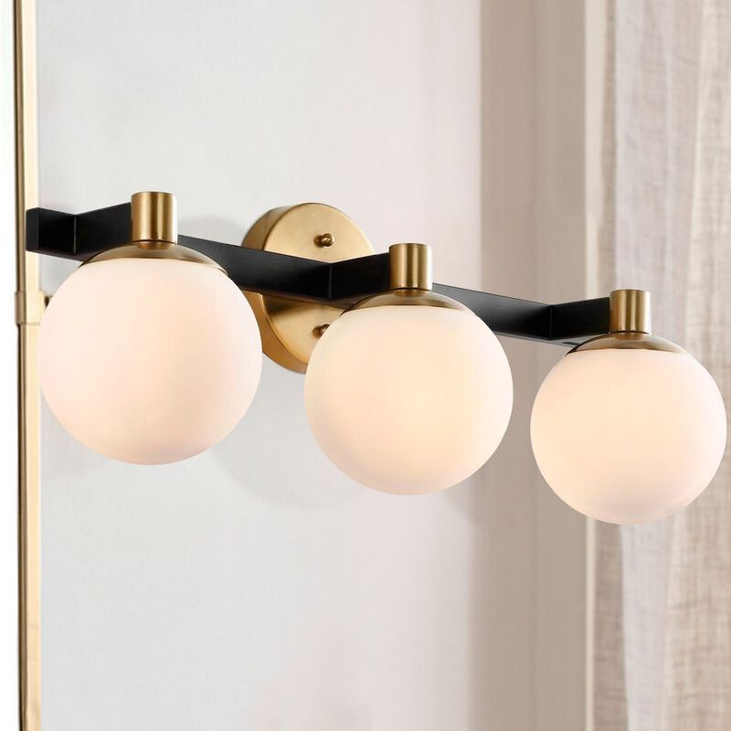Modernist Globe Metalfrosted Glass Modern Contemporary LED Vanity