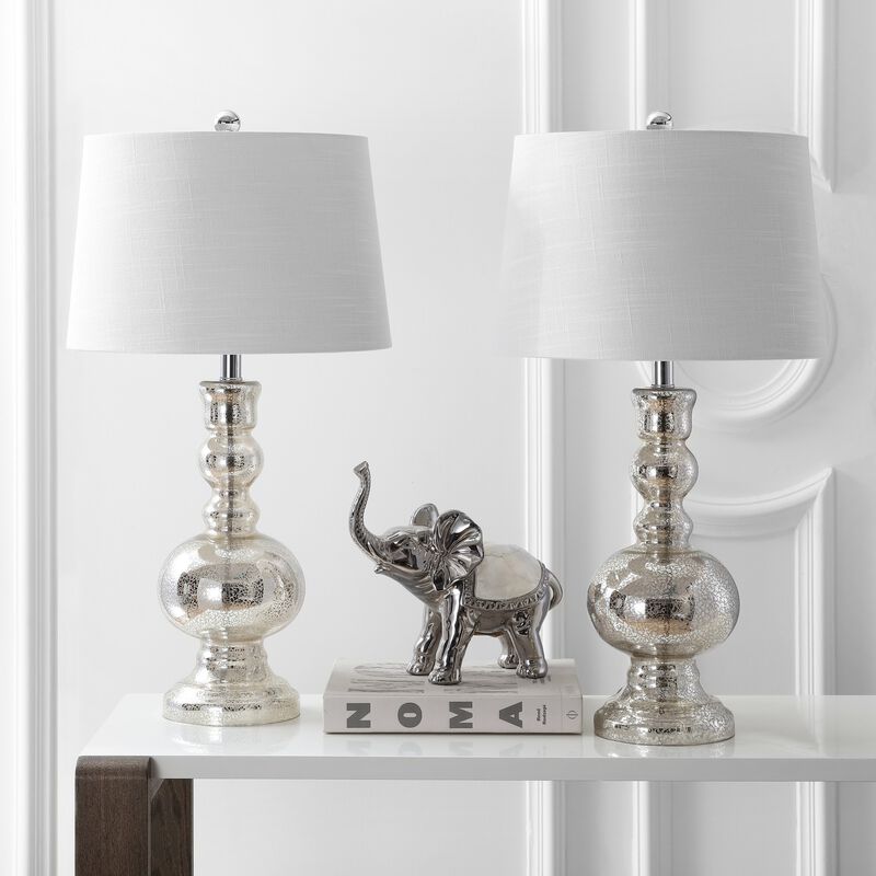 Genie Glass LED Table Lamp (Set of 2)
