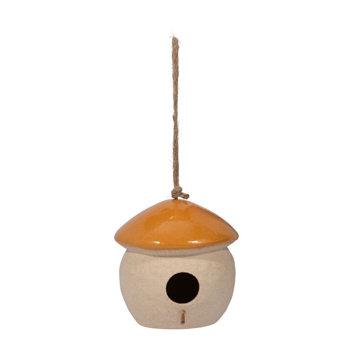 Ceramic Round Bird Feeder