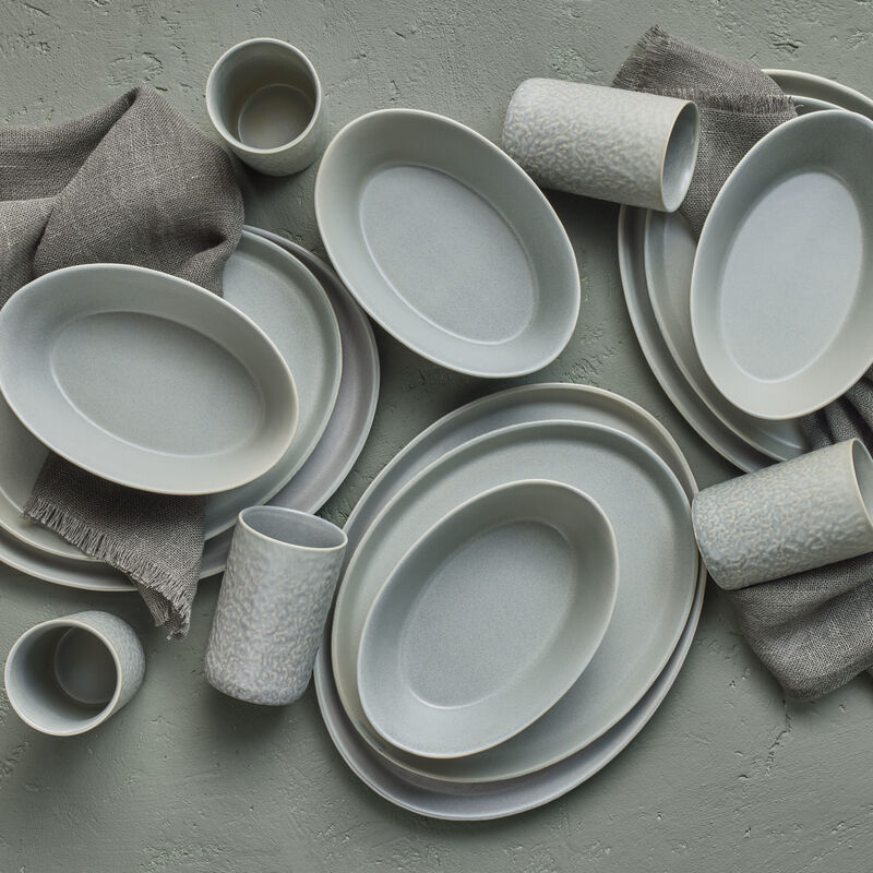 Stone by Mercer Project Katachi Stoneware 32 Piece Dinnerware Set