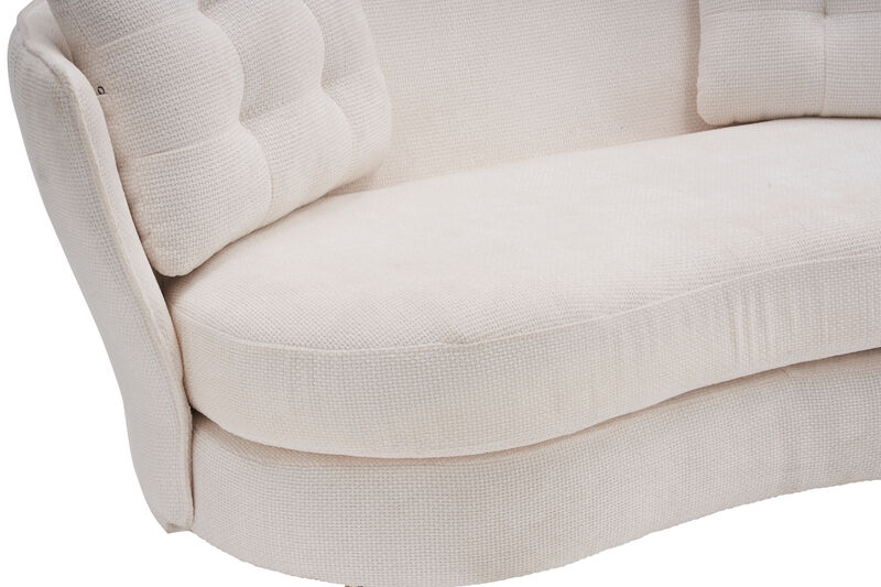 Merax Upholstered Loveseat Sofa Couch