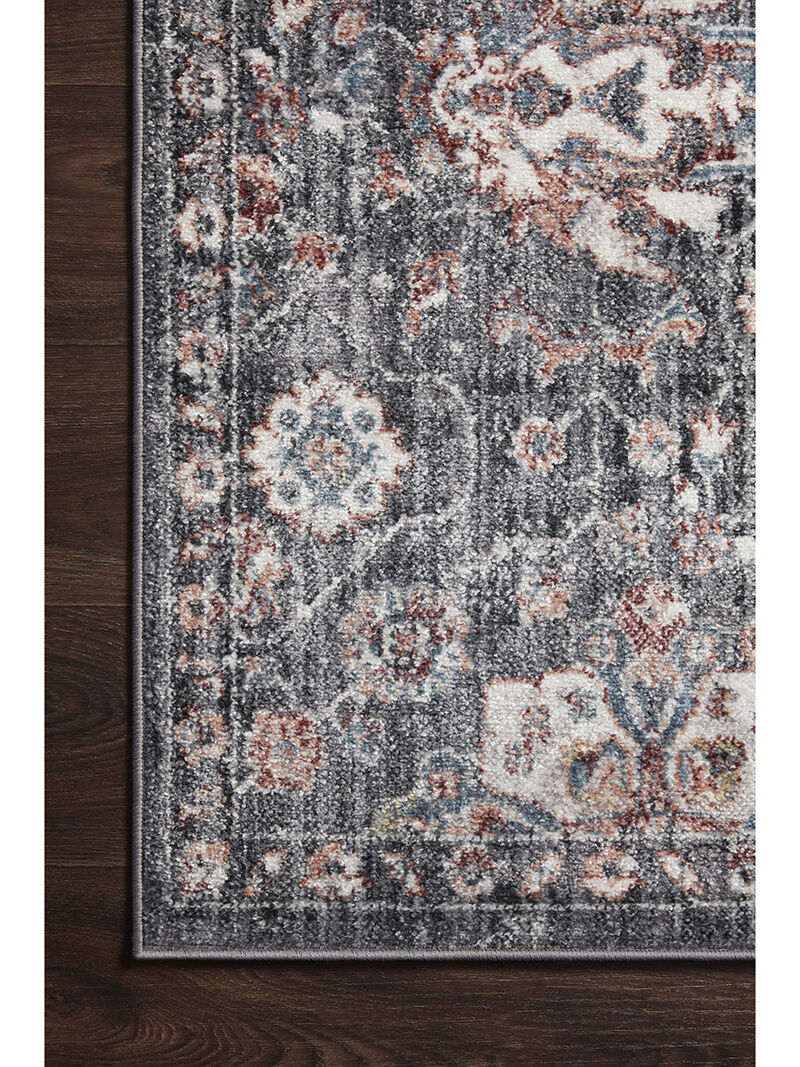 Cassandra CSN03 Charcoal/Rust 7'10" x 10' Rug
