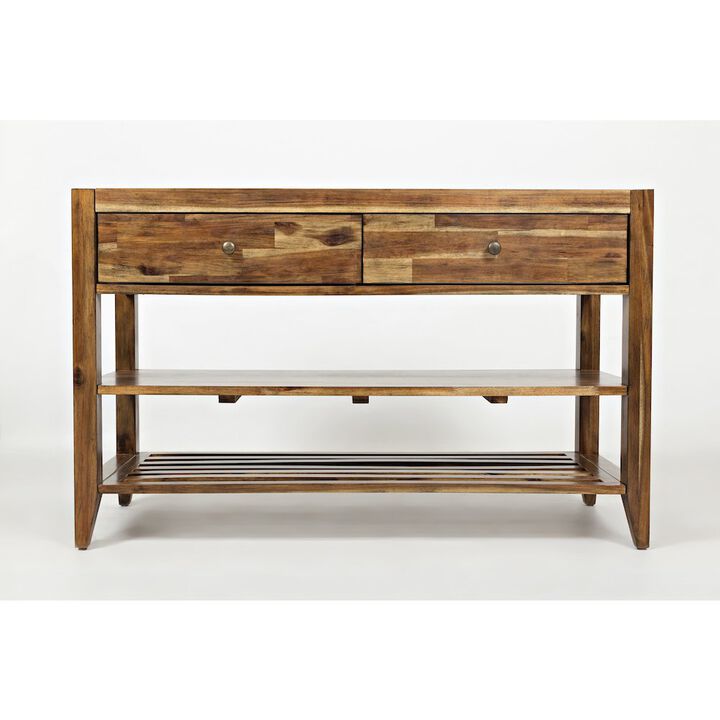 Jofran Beacon Street Modern Essential Solid Wood 48 Sofa Table