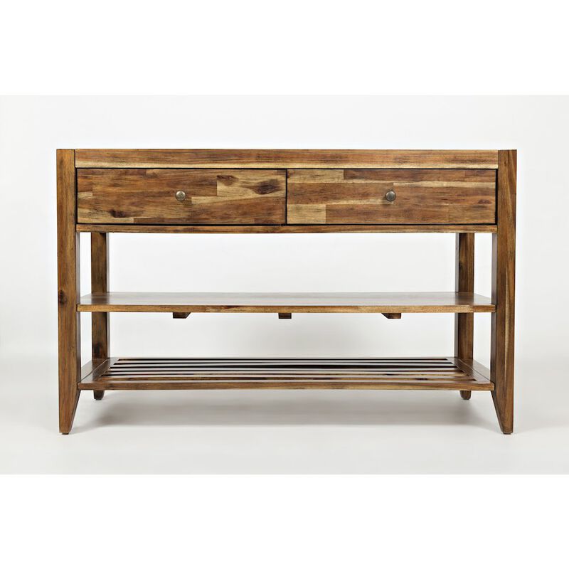 Jofran Beacon Street Modern Essential Solid Wood 48 Sofa Table