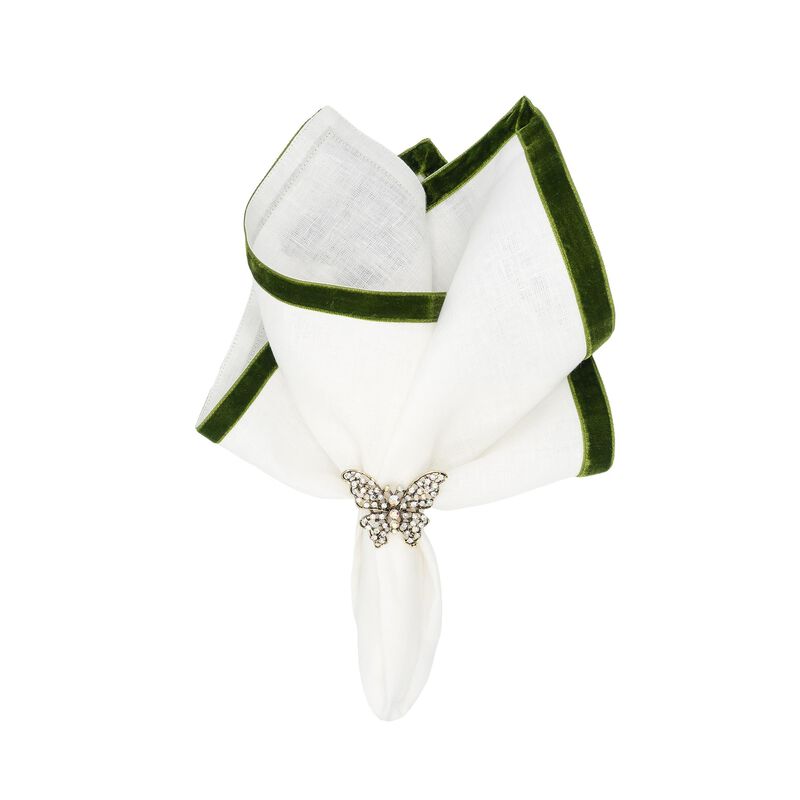 Pine Linen Napkins  Set of 4