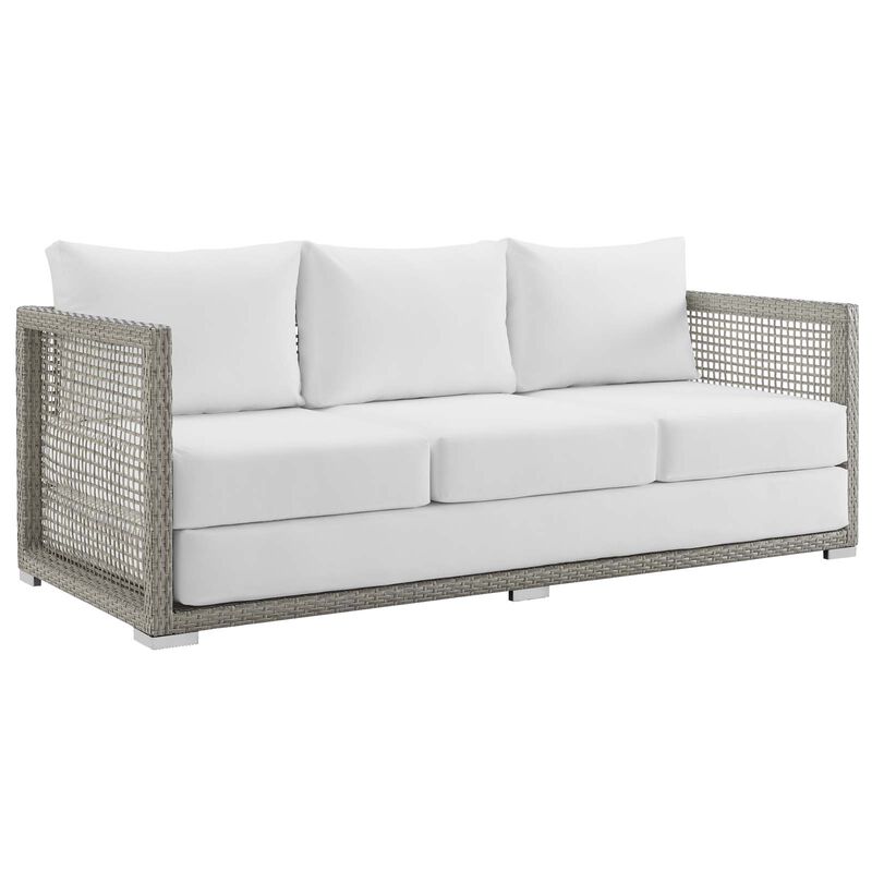 Modway - Aura Outdoor Patio Wicker Rattan Sofa