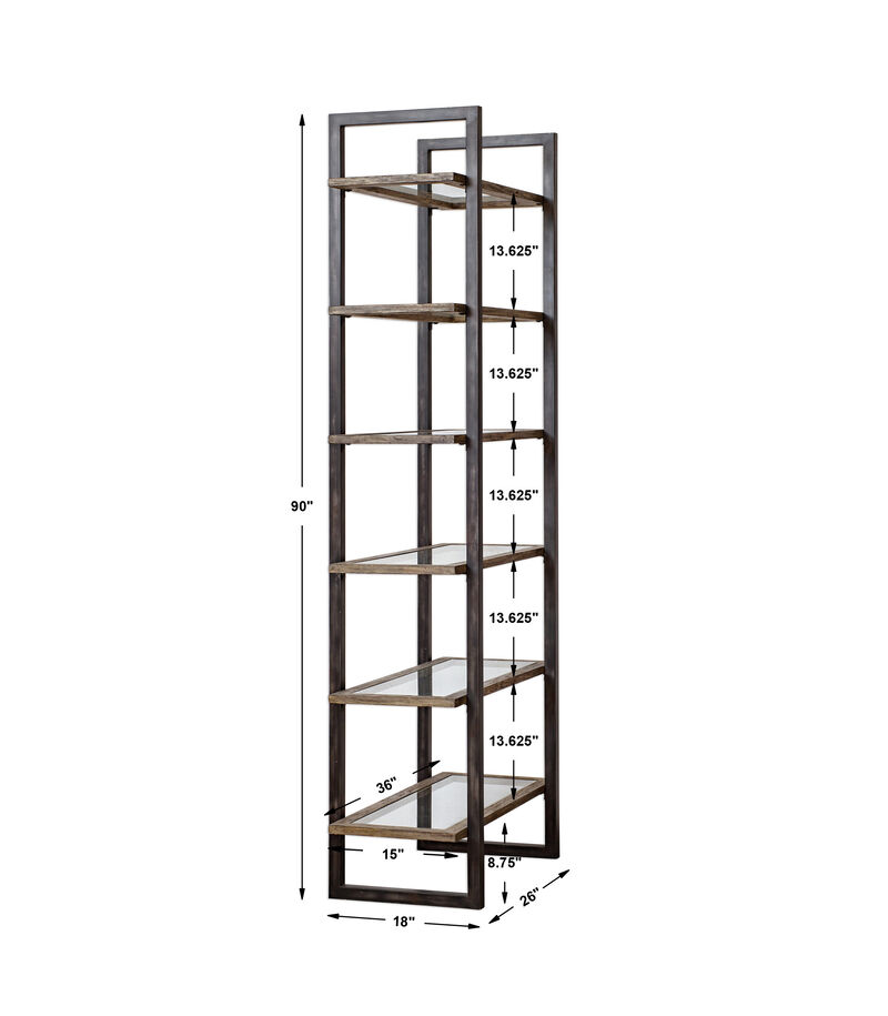 Olwyn Industrial Etagere