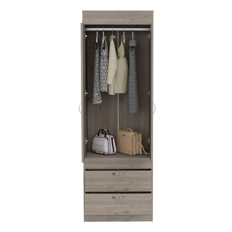 Armoire Tarento, Bedroom, Light Gray