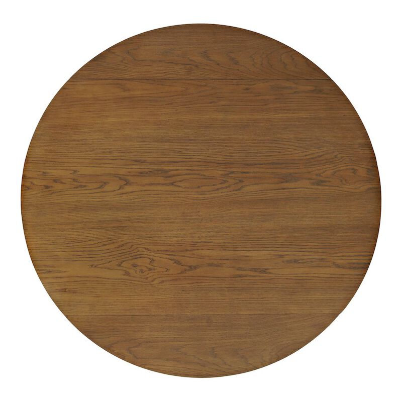Jofran Percy 42 Contemporary Round Drop-Leaf Dining Table