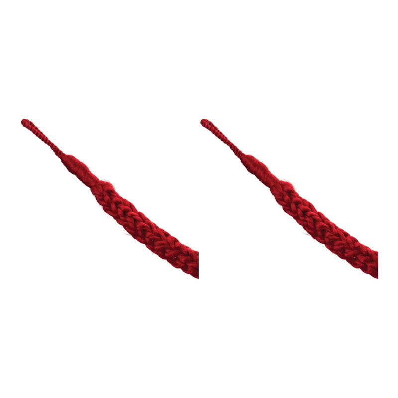 Woven Yarn Garland Set of 2 for Cozy Home and Holiday Decor